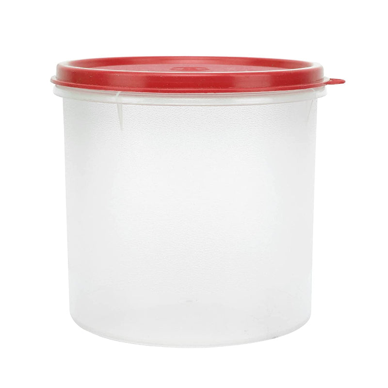 Cutting EDGE Jumbo Round Modular Airtight Container for Pulses,Flour, Rice, Grocery, Snacks, Spices - Stackable, BPA Free, Food Grade, Leak Proof, Durable
