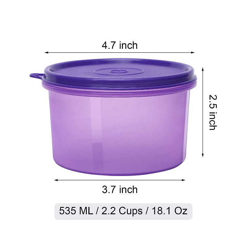 Cutting EDGE Men's and Women's Polycarbonate Airtight Leakproof Multi Purpose Food Saver Containers Combo