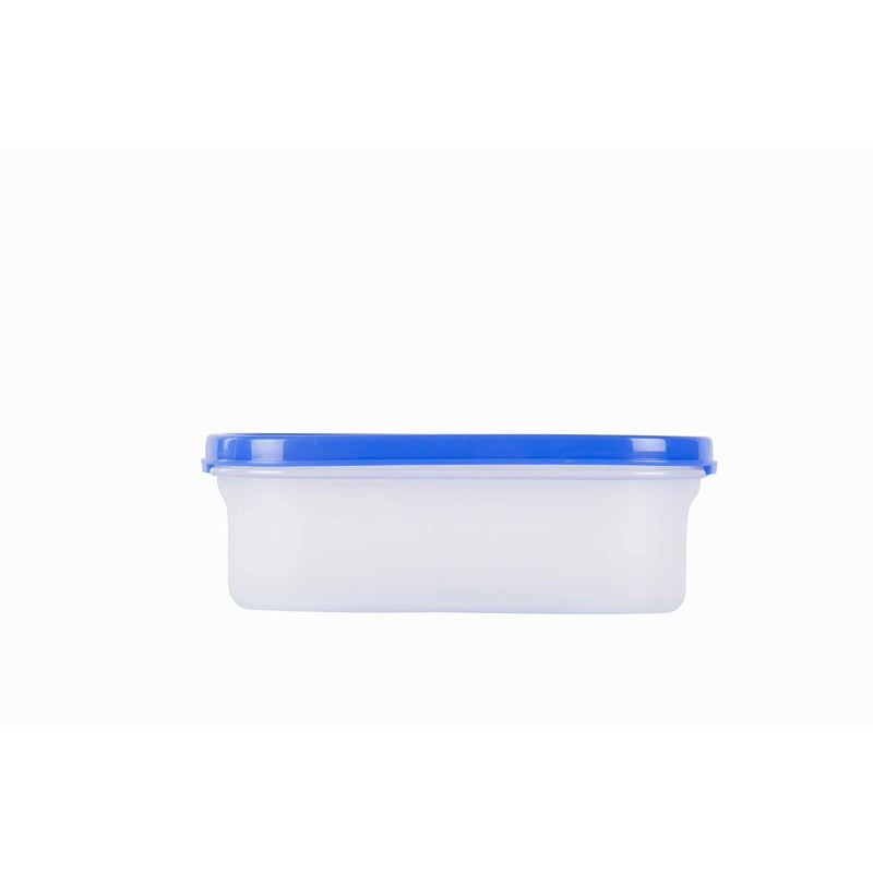 Cutting EDGE Modular Containers Oval with Plain Lids Set for Rice, Dal,Atta, Flour, Cereals, Pulses, Snacks, Stackable Containers